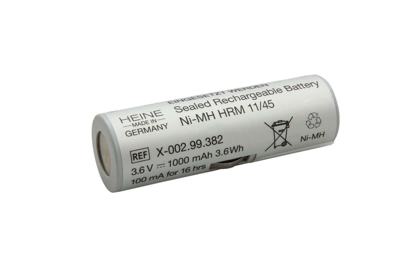 Akkumed Original NiMH Akku Heine Typ X-002.99.315, alte Bez. X-02.99.382, X-0 Akku 1000 mAh (3,5 V) von Akkumed