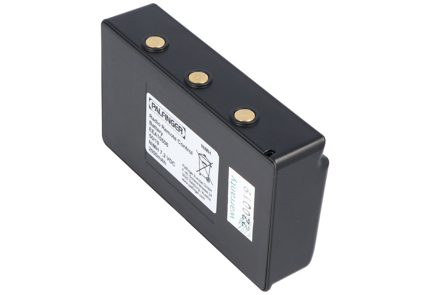 Akkumed Original NiMH AkkuPack Palfinger Palcom P7 Akku EEA10506, EEA10508 Akku 5850 mAh (7,2 V) von Akkumed