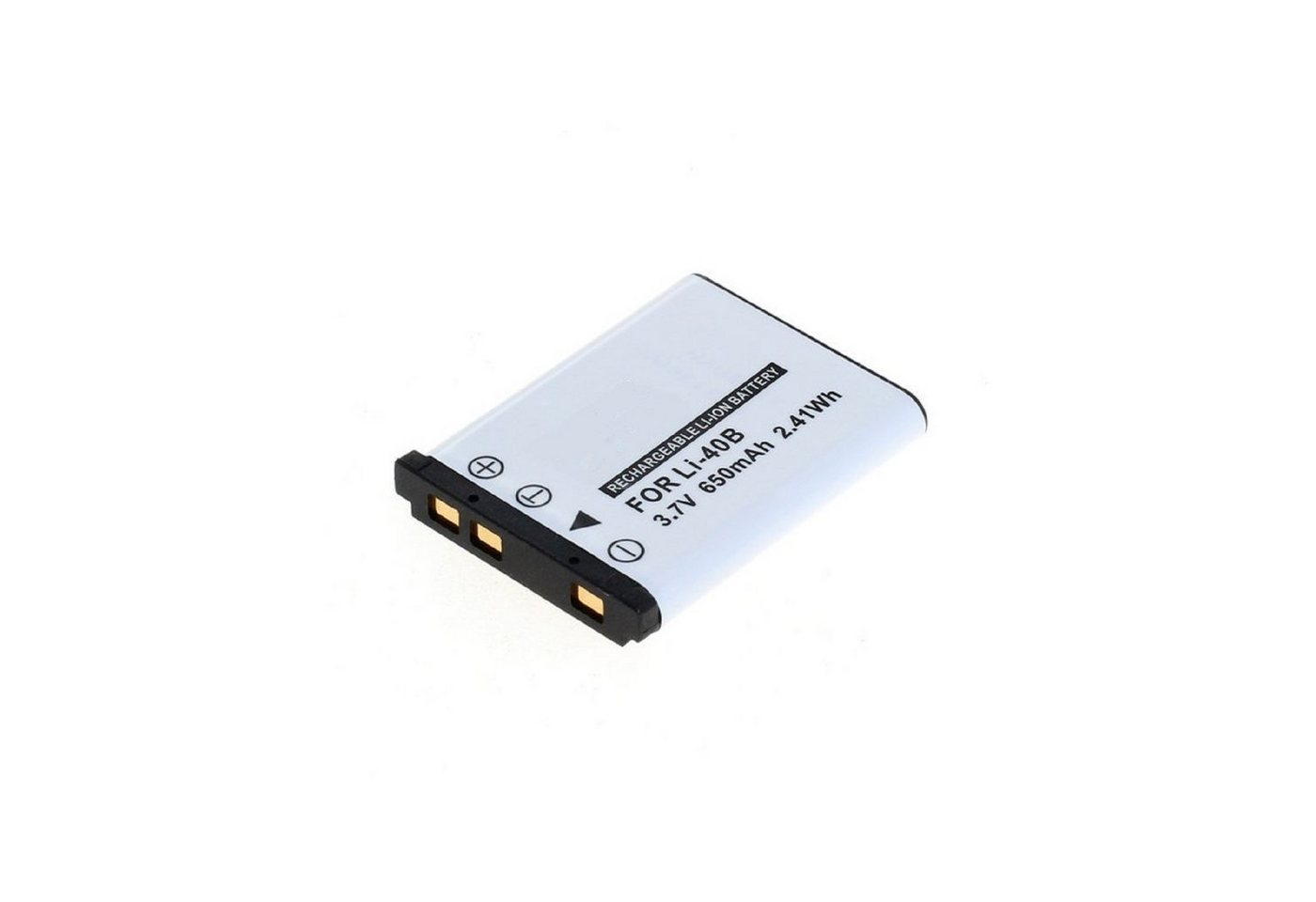 Akkuversum Akku kompatibel mit BenQ GH200 Akku Akku 650 mAh (3,7 V) von Akkuversum