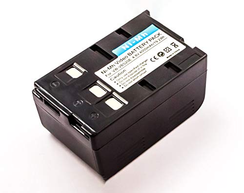 Akkuversum Akku kompatibel mit Duracell DR14, Camcorder/Digitalkamera NiMH Batterie von Akkuversum