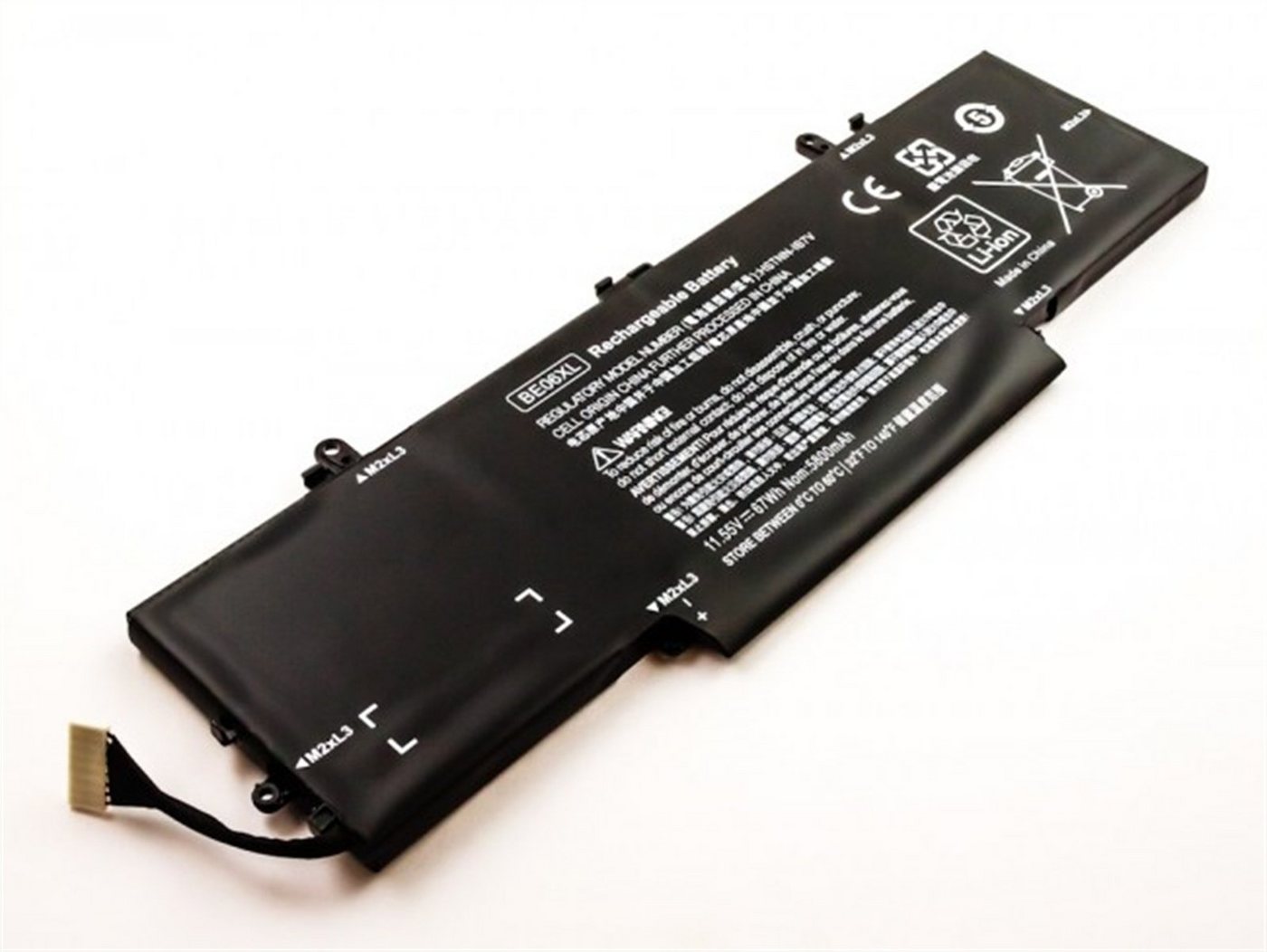 Akkuversum Akku kompatibel mit HP 918045-1C1 Akku Akku 5700 mAh (11,55 V) von Akkuversum