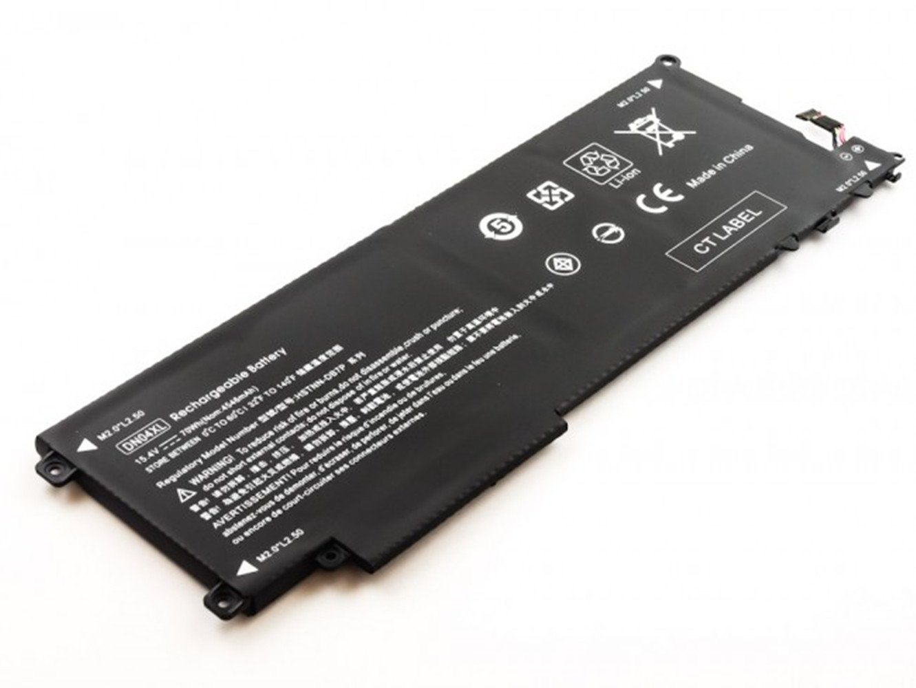 Akkuversum Akku kompatibel mit HP DN04XL Akku Akku 4500 mAh (15.4 V) von Akkuversum