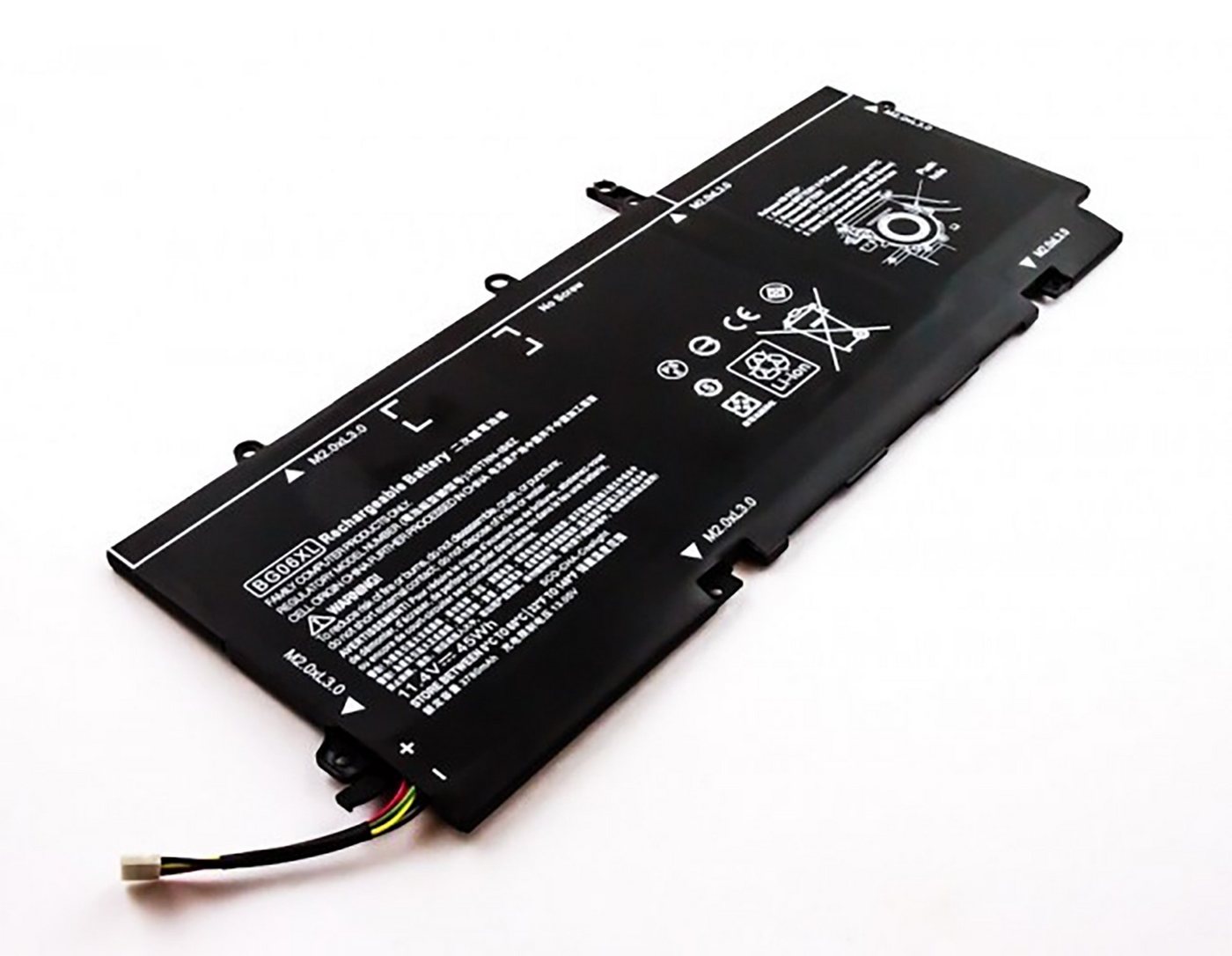 Akkuversum Akku kompatibel mit HP EliteBook 1040 G3-V2W22UT Akku Akku 3900 mAh (11,4 V) von Akkuversum