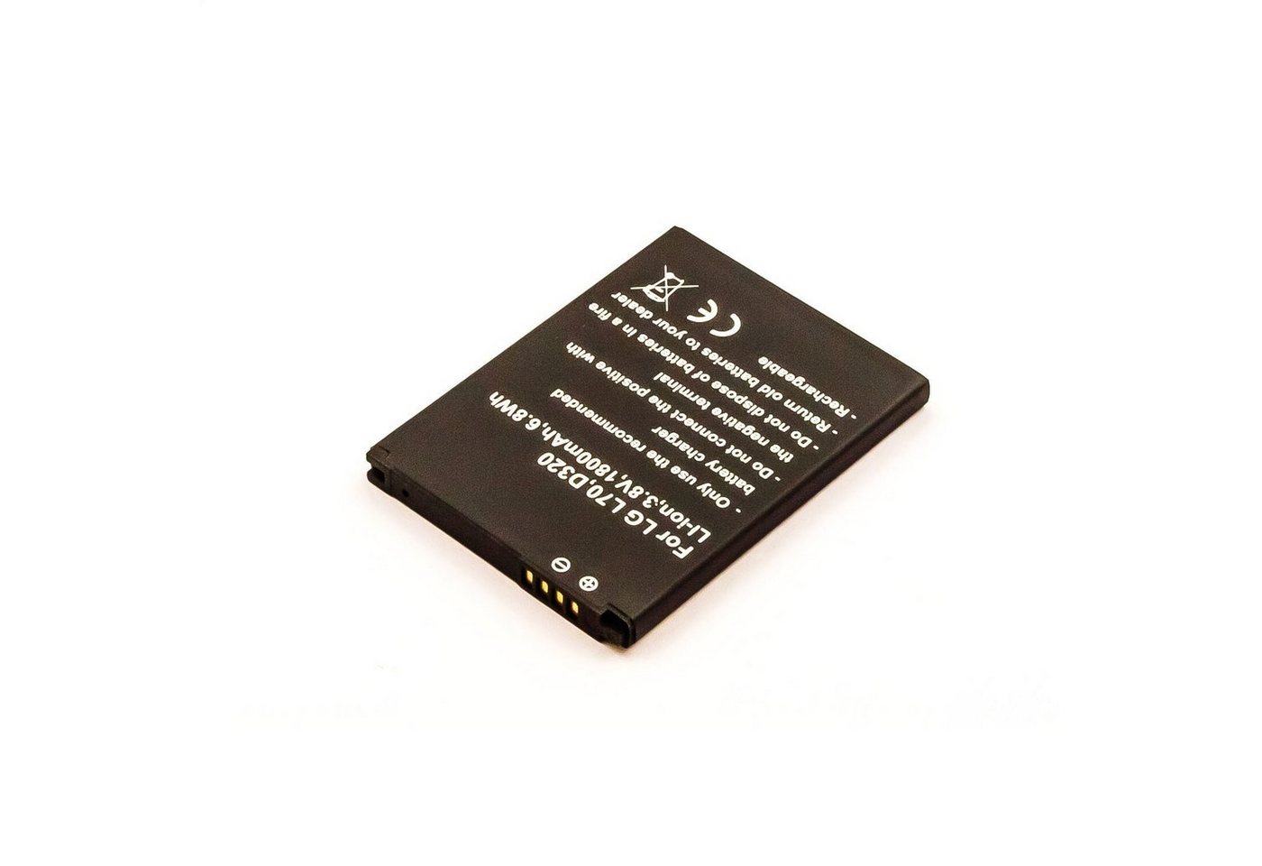Akkuversum Akku kompatibel mit LG Electronics D325 Akku Akku 1450 mAh (3,7 V) von Akkuversum