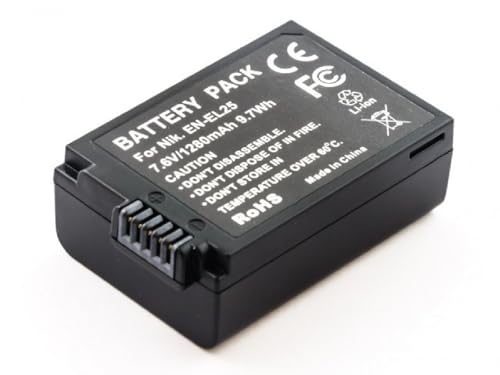 Akkuversum Akku kompatibel mit Nikon Z50, Camcorder/Digitalkamera Li-Ion Batterie von Akkuversum