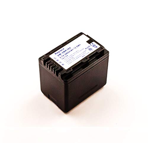 Akkuversum Akku kompatibel mit Panasonic HC-V707, Camcorder/Digitalkamera Li-Ion Batterie von Akkuversum