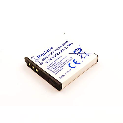 Akkuversum Akku kompatibel mit Panasonic LUMIX DMW-BCE10E, Camcorder/Digitalkamera Li-Ion Batterie von Akkuversum