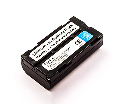 Akkuversum Akku kompatibel mit Panasonic NV-DS1|NV-DS5|NV-DX1E|NV-DX100, Camcorder/Digitalkamera Li-Ion Batterie von Akkuversum
