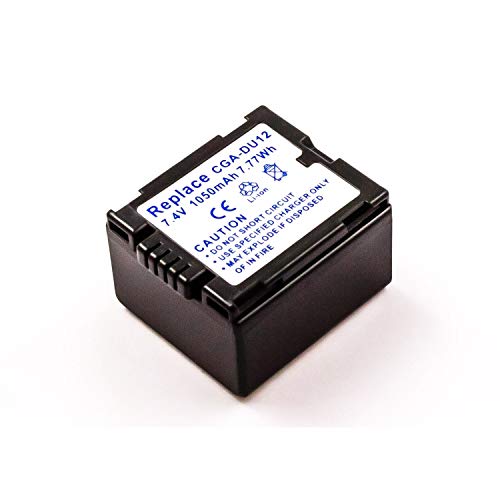 Akkuversum Akku kompatibel mit Panasonic NV-GS10|NV-GS17|NV-GS20, Camcorder/Digitalkamera Li-Ion Batterie von Akkuversum