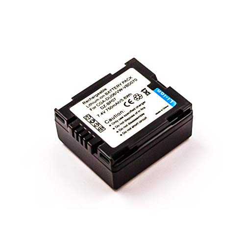 Akkuversum Akku kompatibel mit Panasonic NV-GS24, Camcorder/Digitalkamera Li-Ion Batterie von Akkuversum