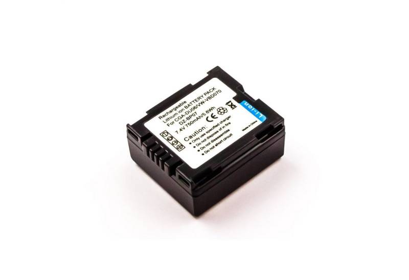 Akkuversum Akku kompatibel mit Panasonic NV-GS24 Akku Akku 600 mAh (7,2 V) von Akkuversum