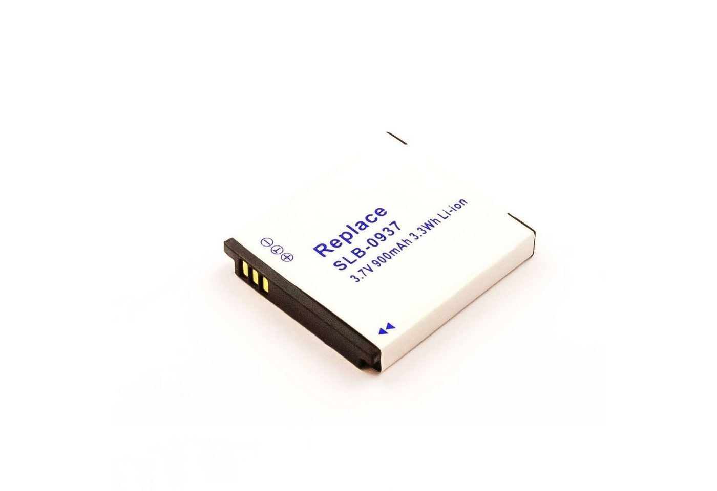 Akkuversum Akku kompatibel mit Samsung SLB-0937 Akku Akku 700 mAh (3,7 V) von Akkuversum