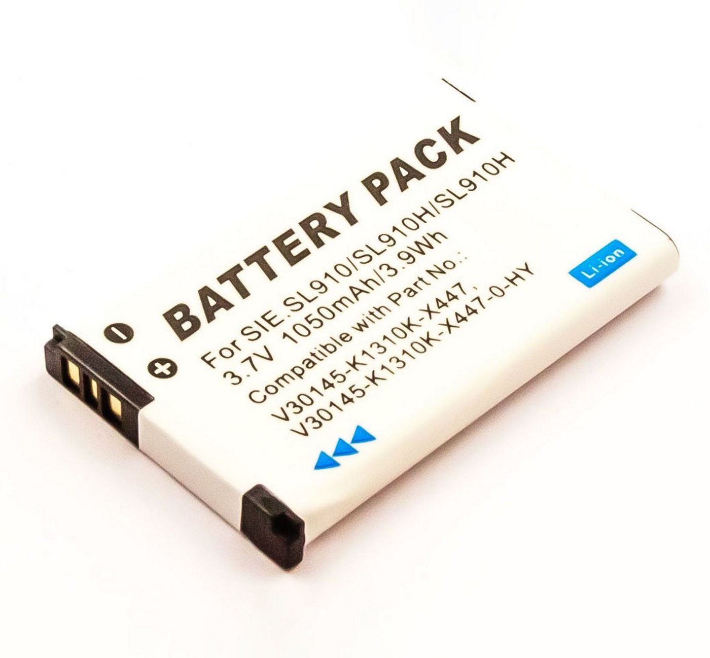 Akkuversum Akku kompatibel mit Siemens Gigaset SL910 Akku Akku 1050 mAh (3,7 V) von Akkuversum