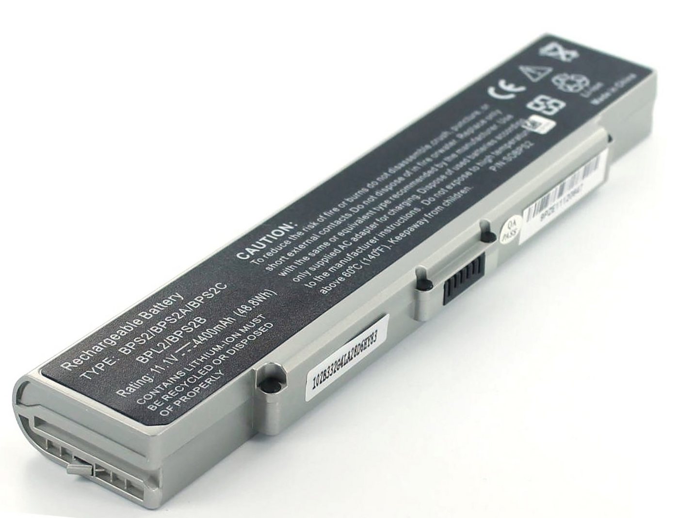 Akkuversum Akku kompatibel mit Sony Vaio PCG-7X1M Akku Akku 4400 mAh (11,1 V) von Akkuversum