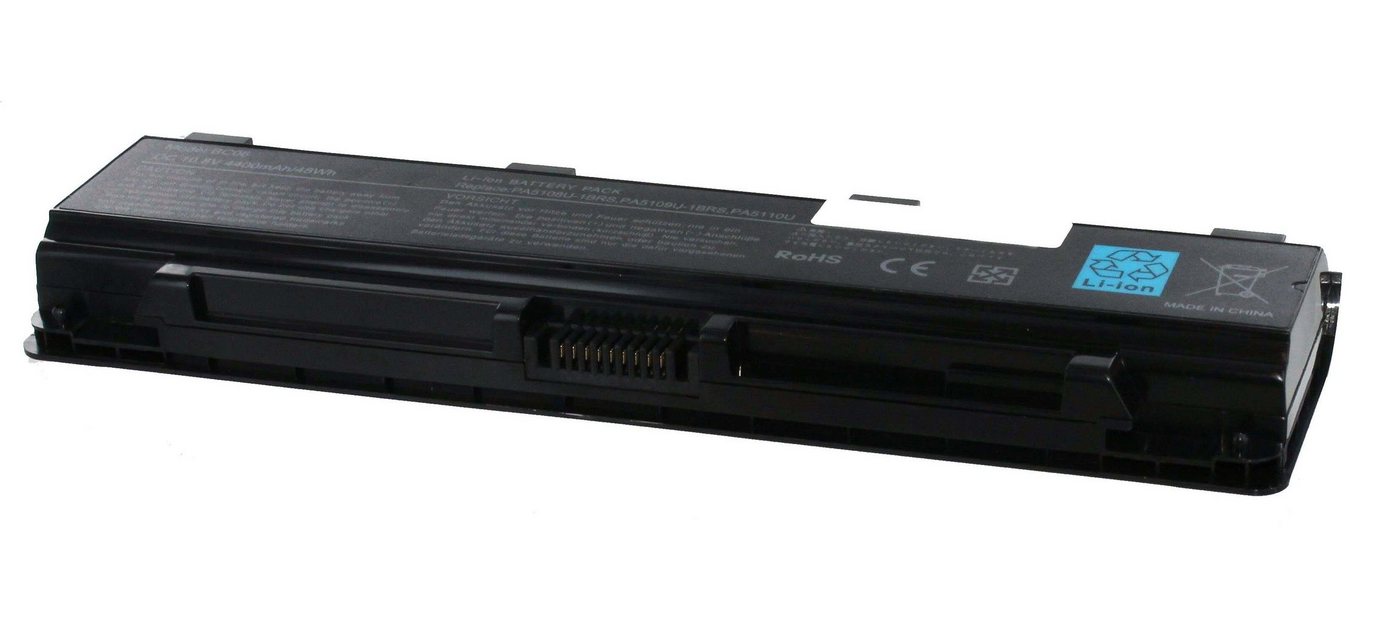 Akkuversum Akku kompatibel mit Toshiba Qosmio X70-B-10U Akku Akku 4400 mAh (10,8 V) von Akkuversum
