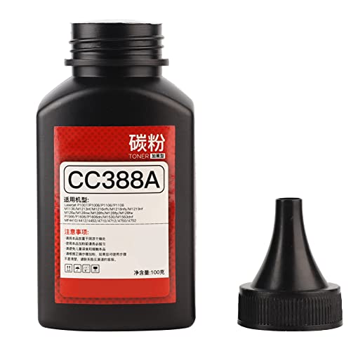 1 Flasche 100 G 3,5 Oz, Pulver Passend für P1008 M1213 Drucker Refill Toner Refill Tonerpulver, Flasche M1136 M1216 P1106 P1107 P1108 von Akozon