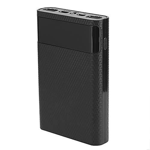 Akku-Ladebox, KA4, Hochwertiges ABS, 4 X Tragbare DIY-Normale Powerbank, Universell, 4 X Powerbanks, kein Schweißen, Mobiles Gehäuse-Set für Ladebank, Unterstützt Akku-Ladebox, KA4, Hochwertiges ABS, 4 X Tragbare DIY-Normale Powerbank, Universell, 4 X Powerbanks, kein Schweißen, Mobiles Gehäuse-Set für Ladebank, Unterstützt von Akozon