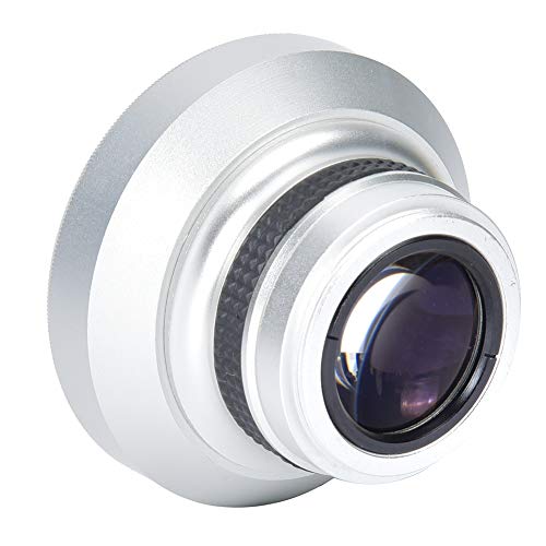 37mm 0,25X Super Fisheye Objektiv Silber Starke Anwendbarkeit Zusätzliches Objektiv für 37mm Kaliber Kameraobjektive von Akozon