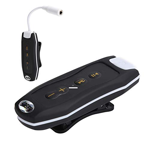 4 GB IPX8 Wasserdichter FM-Musikplayer Tragbarer Tauchsport-MP3 mit Kopfhörer und Clip von Akozon
