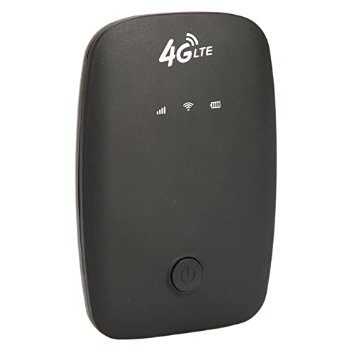 4G Mobile WiFi, Kartensteckplatz 2100 MAh Akku 80 Mm LED-Lüfter Hotspot SIM Luce Per Selfie Tragbarer Router für Autonutzer Geschäftsreisende 4G Mobile WiFi, Kartensteckplatz 2100 MAh Akku 80 Mm LED-Lüfter Hotspot SIM Luce Per Selfie Tragbarer Router für Autonutzer Geschäftsreisende von Akozon