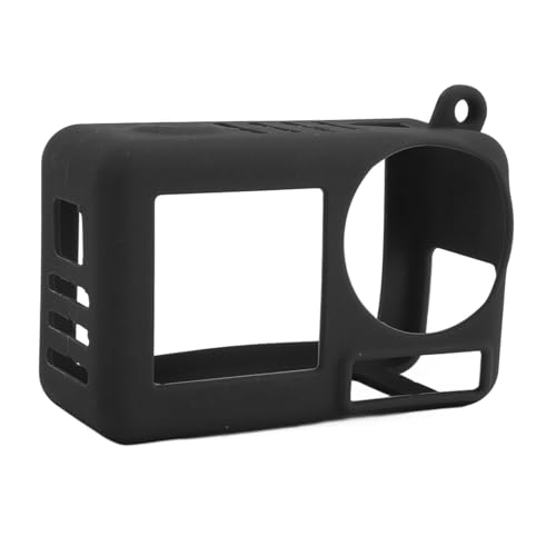 Action Kamera Schutzhülle Silikon Anti Verloren Lanyard Anti Scratch Fall für Action 5 Pro Outdoor (Akozonzu6cxr2v9q-11) von Akozon