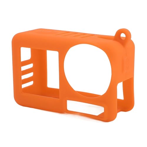 Action Kamera Schutzhülle Silikon Anti Verloren Lanyard Anti Scratch Fall für Action 5 Pro Outdoor (Akozonzu6cxr2v9q-12) von Akozon