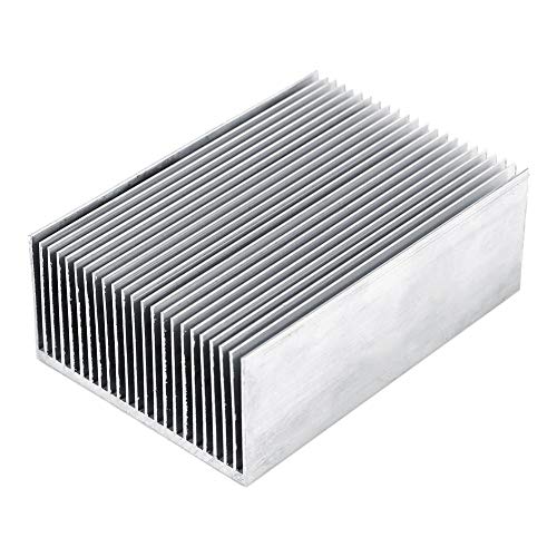 Akozon 1 stück Aluminium Kühlkörper Kühlkörper Kühlung für Led Verstärker Transistor IC Modul 100 69 36mm von Akozon