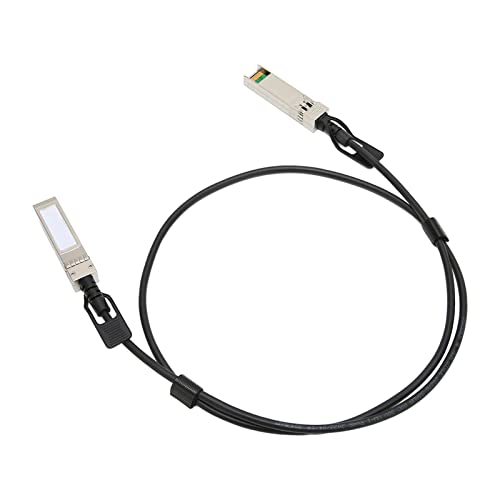 Akozon 10G SFP+ DAC-Kabel, 10 G S Stabiles Signal Plug-and-Play, Weithin Kompatibles SFP-Twinax-Kabel F P 10G-Kabel 39,4 Zoll zu Hoher Geschwindigkeit von Akozon