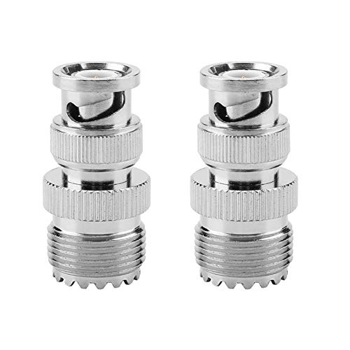 Akozon 2 stücke BNC Stecker auf UHF SO239 PL-259 Buchse Jack RF Koaxial Adapter Akozon 2 stücke BNC Stecker auf UHF SO239 PL-259 Buchse Jack RF Koaxial Adapter von Akozon