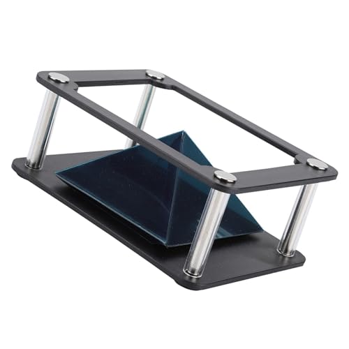 Akozon 3D Holographic Display Stand Projektor für 3,5-6 Zoll Mobile Smartphones, Klare Bilder in Dunklen Räumen, Stabile Leistung, Hologrammhalterung für Pyramidenprojektion Akozon 3D Holographic Display Stand Projektor für 3,5-6 Zoll Mobile Smartphones, Klare Bilder in Dunklen Räumen, Stabile Leistung, Hologrammhalterung für Pyramidenprojektion von Akozon