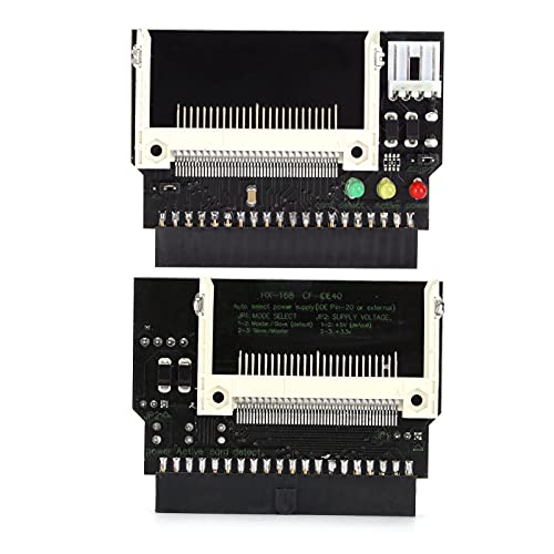Akozon 44-Pin-Dame-IDE-auf-40-Pin-IDE-Stecker-Adapter, Langlebiger, Stabiler, Weitreichender Kompatibilitätscomputer mit Computergerät, 2,5-Zoll-auf-einige,5-Zoll-IDE-Konverter, für, von Akozon