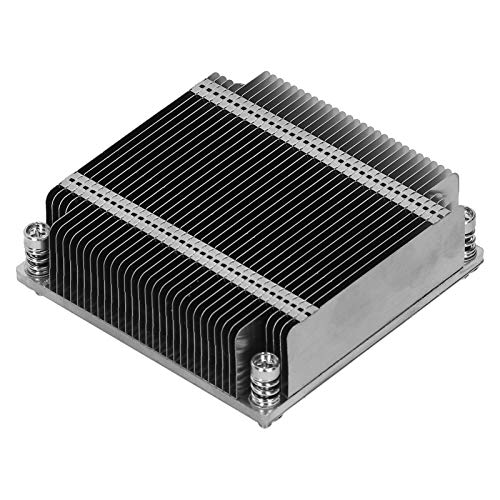 Akozon 753 1U Passiver Kühlkörper-CPU-Kühler, Kühlkörper-Wärmeableitungsteile für Supermicro X9 von Akozon