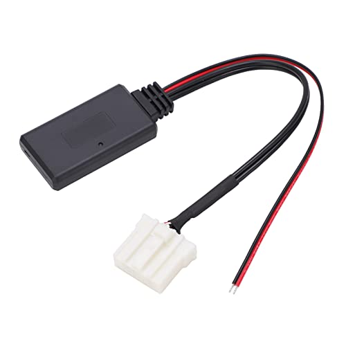 Akozon AUX Bluetooth Adapter Auto, Bluetooth Audio Adapter Bluetooth Musik Freisprechen Autoradio Wireless Bluetooth 5.0 AuxIn Audiokabel-Adapter für Mazda 6 ab 2006 von Akozon