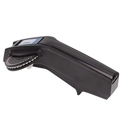 Akozon Clear Number Letter Embossing Label Maker – Benutzerfreundlicher Manueller Prägedrucker mit Einhandbedienung für die DIY-Etikettenherstellung (Rot) von Akozon