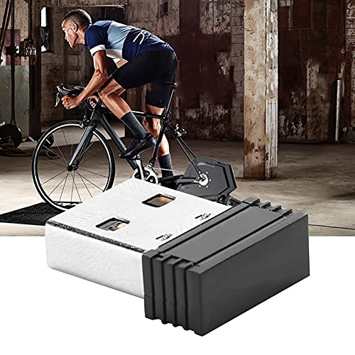 Akozon Compact USB -Senderempfänger, Kompatibel mit -Fahrradcomputern, Zwift, Wahoo, BKool für Drahtloses Radfahren (Kabellos) (verdrahtet) von Akozon
