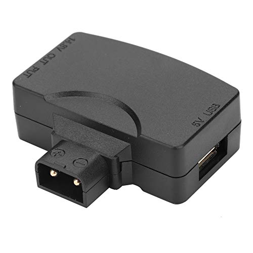 Akozon D-Tap, D Tap auf USB 5V Adapter Stecker 5V Konverter für V Mount Camcorder Kamera Akku für BMCC Akozon D-Tap, D Tap auf USB 5V Adapter Stecker 5V Konverter für V Mount Camcorder Kamera Akku für BMCC von Akozon