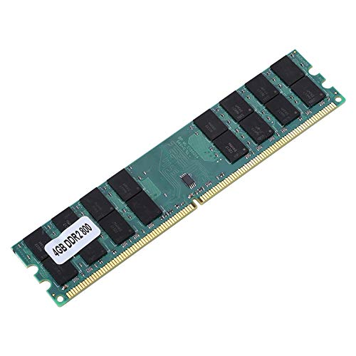 Akozon DDR2 4 GB Speicher, 4 GB Große Kapazität DDR2 Speicher 800 MHz 8 GB 800 P Datenübertragungs-RAM für AMD M PC2-6400 (DDR2-Modul 800 MHz Schnell von Akozon
