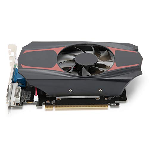 Akozon HD7670 Gaming-Grafikkarte, Computerkomponenten Die Grafikkarte 128 Bit DDR5 1 GB Display Graphics Game 1 GB 128 Bit 650 MHz Steckplatz für PCI 3.0-Prozessor 480 Stream Computing von Akozon