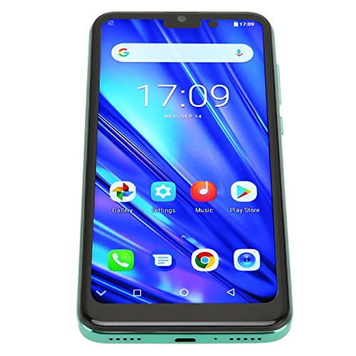 Akozon IP14 Pro Ultradünnes Gesichtserkennungs-Dual-Card-Dual-Standby-Smartphone für 10.1 (Grün) von Akozon