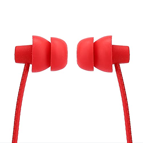 Akozon Kabelgebundene Kopfhörer, In-Ear 3 5 mm High Sound Quality Headset Sleep Drive by Wire Kopfhörer für HD-Mobiltelefone Triple Noise Cancelling Kopfhörer mit 6 von Akozon