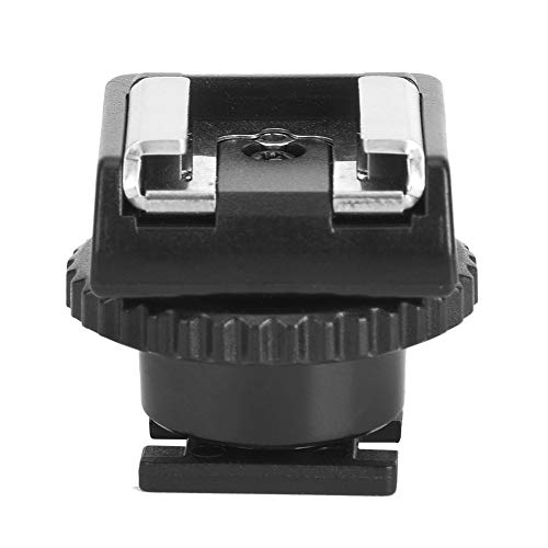 Akozon Kamera-Blitzschuhhalterungsadapter Schwarz ABS CSM-3 Blitzschuhadapter Flash-Adapter für Sony Camcorder Kamera Zubehör von Akozon