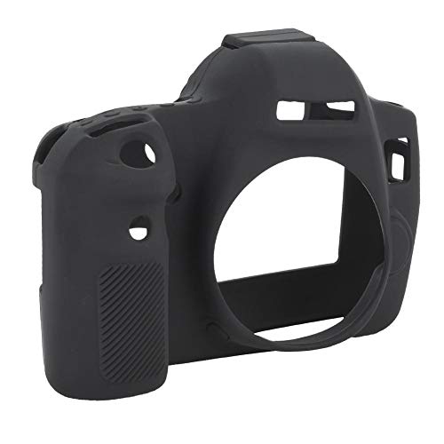 Akozon Kamera-Schutzhülle Soft Silikon Kameratasche Schutzhülle Haut für für Canon 6D Schwarz(schwarz) von Akozon
