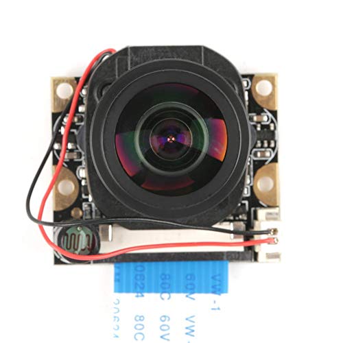 Akozon Kameramodul 5 Millionen Pixel OV5647 Sensor HD Video Webcam unterstützt automatisch schalten IR Cut Kamera Modul Board mit füllen Lichter für Raspberry Pi B 3/2(ohne von Akozon