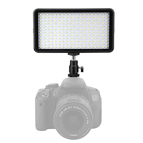 Akozon LED Light Panel, Kamera LED Videoleuchte 3200K/6000K LED Light Panel Lampe Kamera DSLR Videoleuchte Kamera Fülllicht Akozon LED Light Panel, Kamera LED Videoleuchte 3200K/6000K LED Light Panel Lampe Kamera DSLR Videoleuchte Kamera Fülllicht von Akozon