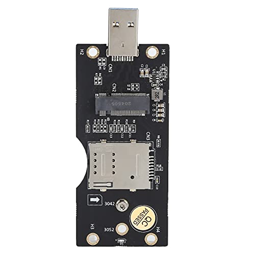 Akozon M2 auf USB 3.0 Adapterplatine Riser-Karte NGFF SIM 3G 4G 5G Modul 5G LTE USB-Adapter für Desktop-Computer Laptop Stick Surfstick USB3.0 Unterstützung 3042 3052 Key B Schnittstelle von Akozon