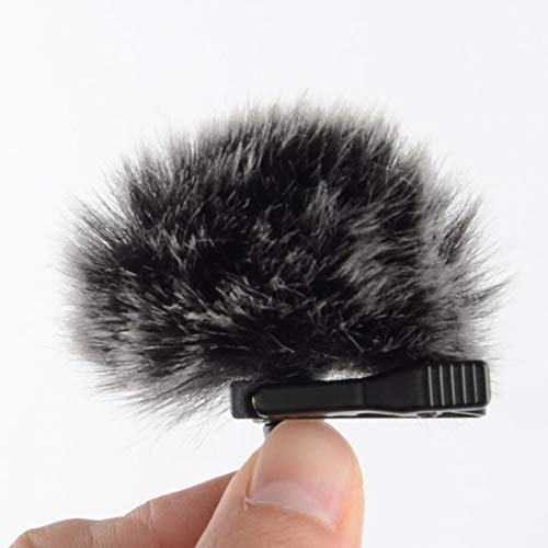 Akozon Mikrofon Windschutz 1 Stück Revers Lavalier Mikrofon Pelz Abdeckung Windschutzscheibe Pelzig Wind-Filter Fellwindschutz für Mikrofon Wm6 WM8 M1 Akozon Mikrofon Windschutz 1 Stück Revers Lavalier Mikrofon Pelz Abdeckung Windschutzscheibe Pelzig Wind-Filter Fellwindschutz für Mikrofon Wm6 WM8 M1 von Akozon