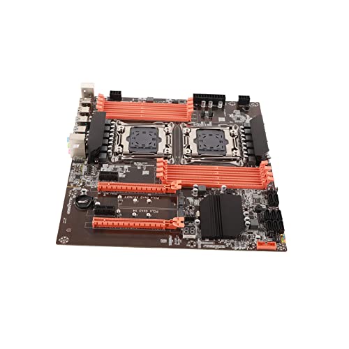 Akozon Motherboard, Dual Socket Desktop 2011-3 Pin DDR4 für X99 Motherboard LGA 2011 3 DIMM M.2 SATA 4 GB S Motherboards Studio Computer Game Simulator E5CPU2011 CPU USB3.0 Akozon Motherboard, Dual Socket Desktop 2011-3 Pin DDR4 für X99 Motherboard LGA 2011 3 DIMM M.2 SATA 4 GB S Motherboards Studio Computer Game Simulator E5CPU2011 CPU USB3.0 von Akozon