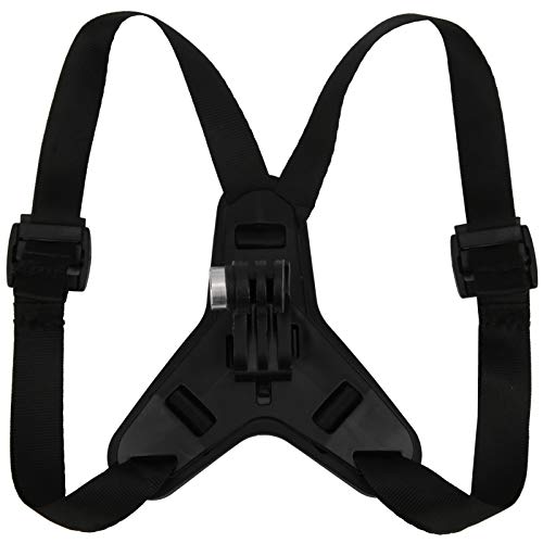 Akozon Motorrad Helm Vorne Kinn Halterung Halter Strap Mount Hero 9 8 7 6 5 Radfahren Multi-Winkel Schießen Langlebig (Black) von Akozon