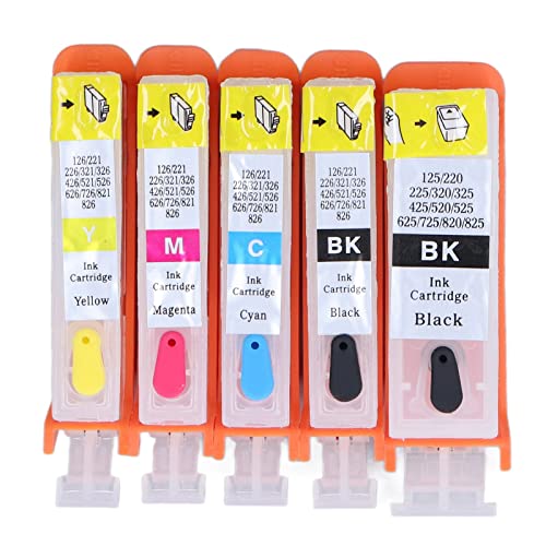 Akozon Nachfüllbare Karren, Patronen PP -Drucker -Tintenpatrone für Tintenstrahlpixma IP3600 IP4600 IP4700 MP540 MP550 MP560 MP620 MP630 MP640 MP980 MP990 MP1900 Akozon Nachfüllbare Karren, Patronen PP -Drucker -Tintenpatrone für Tintenstrahlpixma IP3600 IP4600 IP4700 MP540 MP550 MP560 MP620 MP630 MP640 MP980 MP990 MP1900 von Akozon