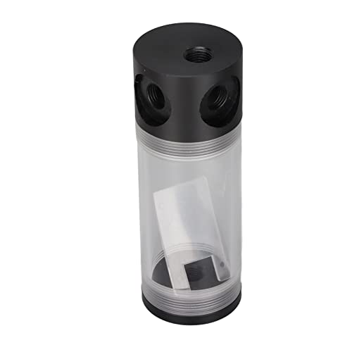 Akozon PC-Wasserkühlung, Reservoir 4 Löcher CNC-Verarbeitung Flüssigkeitskühlertank für SystemWater 50 Mm 2,0 Zoll Durchmesser G1 4 Gewinde 50 Mm POM-Material 14 cm 5,5 Zoll Akozon PC-Wasserkühlung, Reservoir 4 Löcher CNC-Verarbeitung Flüssigkeitskühlertank für SystemWater 50 Mm 2,0 Zoll Durchmesser G1 4 Gewinde 50 Mm POM-Material 14 cm 5,5 Zoll von Akozon